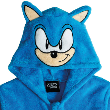 Sonic Onesie Blau Weiß Kind