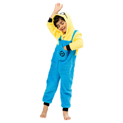 Minion Onesie Blau Gelb Kind