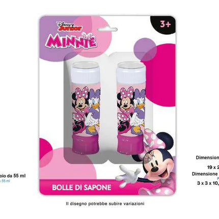 Seifenblasenmaschine Minnie Mouse 2pcs