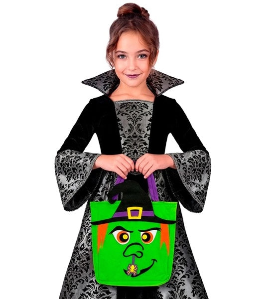 „Süßes oder Saures“-Tasche „Hexe“