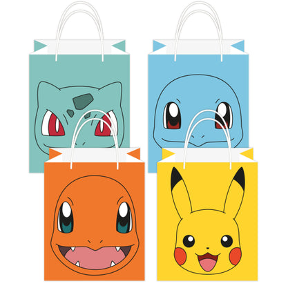 Pokemon Geschenktüte Bunt 21cm 8Stück