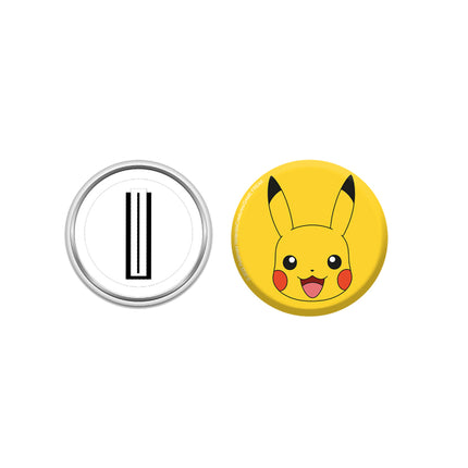 Pokemon Button 3,5cm 8Stück