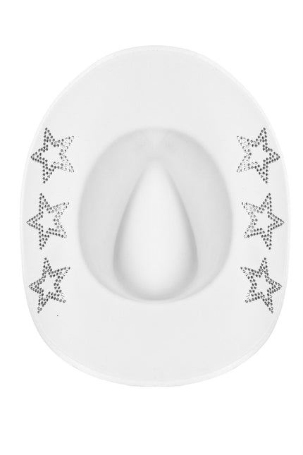 Cowboyhut Glitzersterne