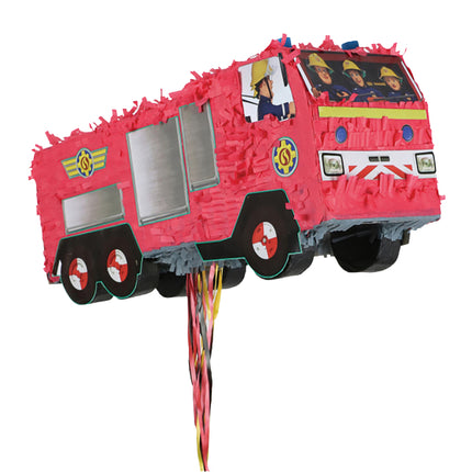 Feuerwehr Pinata Rotes Auto 49cm
