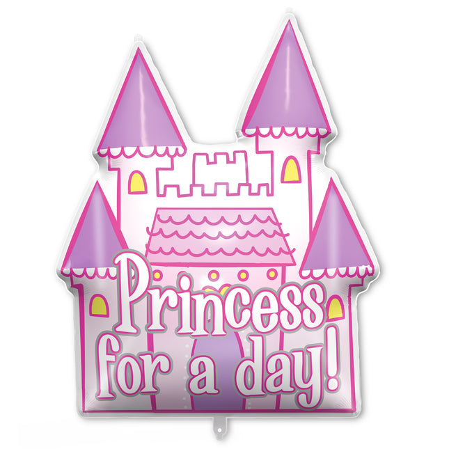 Prinzessin Helium Ballon Lila Rosa Folie Leer 94cm