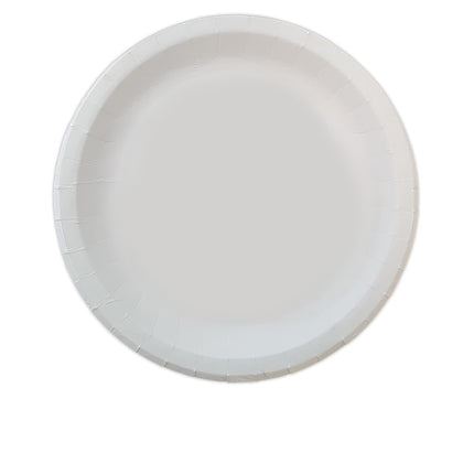 Weiße Papierprodukte Weiße Pappteller 23Cm Ultra Strong Home & Industrial Compostable Certified 20St