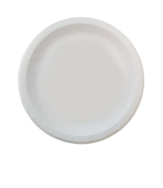 Weiße Papierprodukte Weiße Pappteller 23Cm Ultra Strong Home & Industrial Compostable Certified 20St