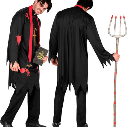 Halloween Kostüm Männer Zombie Priester