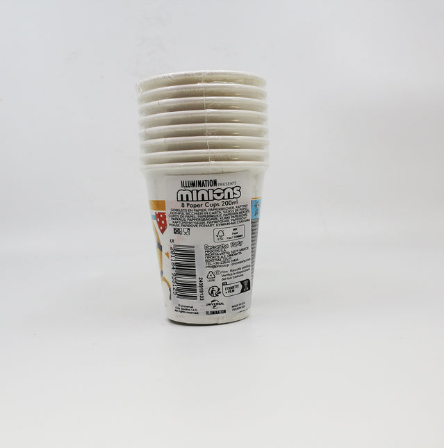 Minions Becher 200ml 8Stück