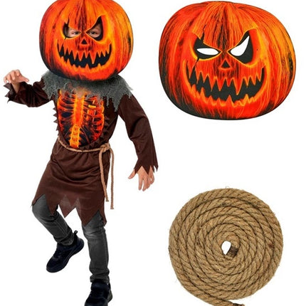 Halloween-Kostüm für Kinder: Gruseliger Kürbis