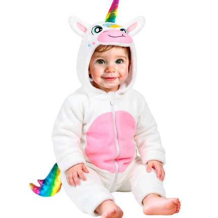 Unicorn-Anzug für Kinder aus Samt