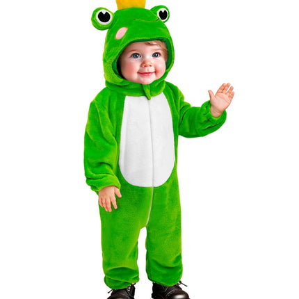 Frosch-Strampler, grün, für Kinder