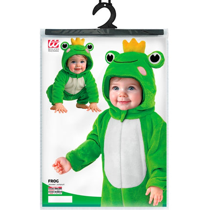 Frosch-Strampler, grün, für Kinder