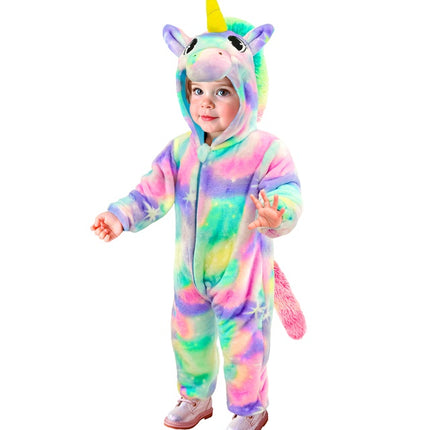 EINHORN PLÜSCH SAMT REGENBOGEN