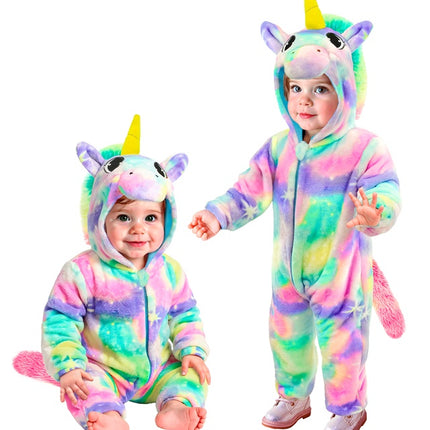 EINHORN PLÜSCH SAMT REGENBOGEN