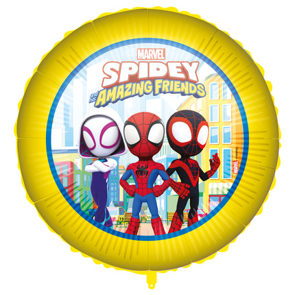 Spidey & His Amazing Friends Spidey & His Amazing Friends Folienballon 46Cm 1Stand
