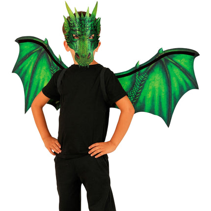 Drachen-Kostüm-Set, grün