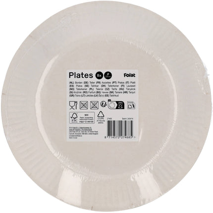 Piratenteller 23cm 8Stück