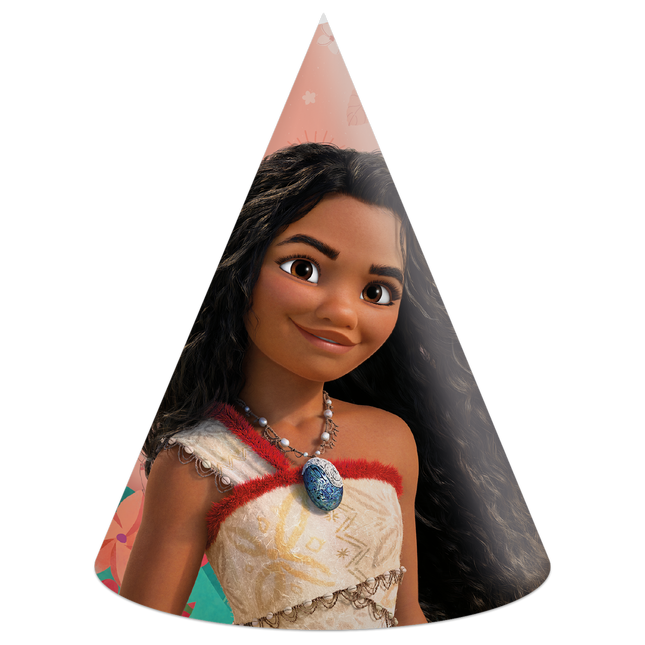 Moana Party Hüte 6 Stk