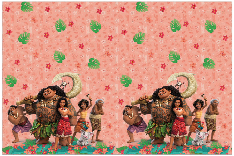 Moana Ii Sailing Spirit Plastik Tischdecke 120X180Cm 1St.