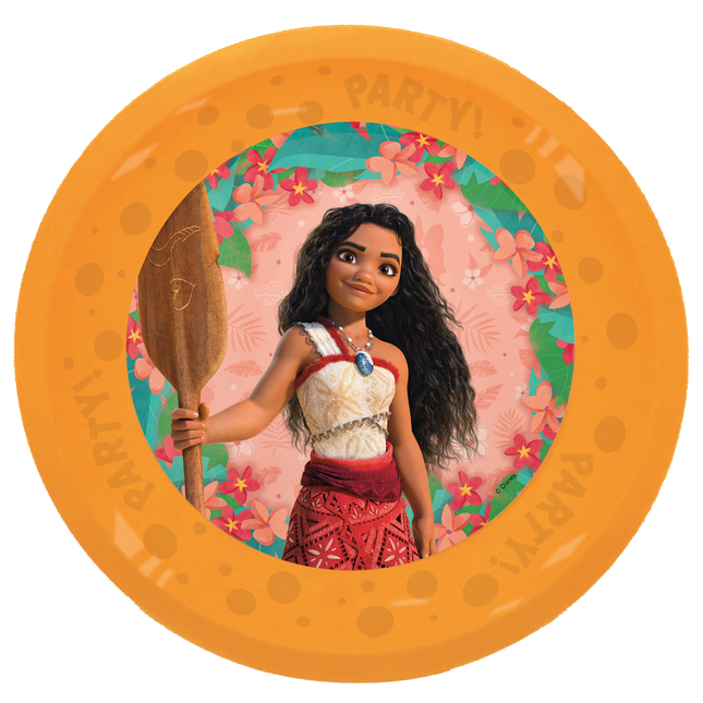 Moana Ii Sailing Spirit Party Wiederverwendbare Teller 21Cm 4St