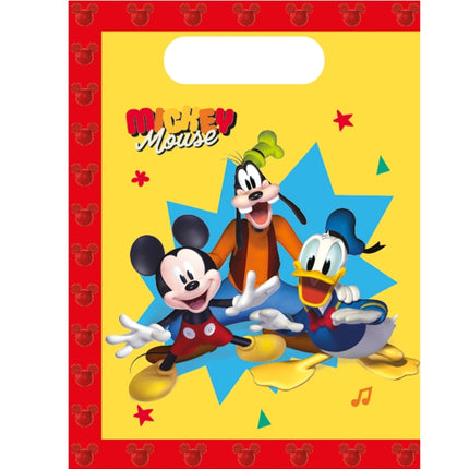 Mickey Mouse Sharing Bags Jump Into Fun 23cm 4pcs