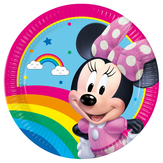 Minnie Maus Teller 23cm 8Stück
