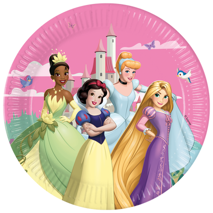 Disney Prinzessinnen Teller 23cm 8Stück