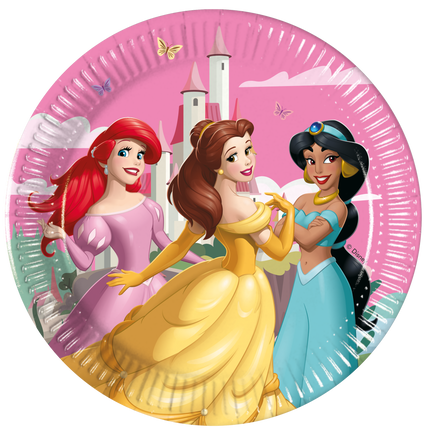 Disney Prinzessinnen Teller 20cm 8Stück