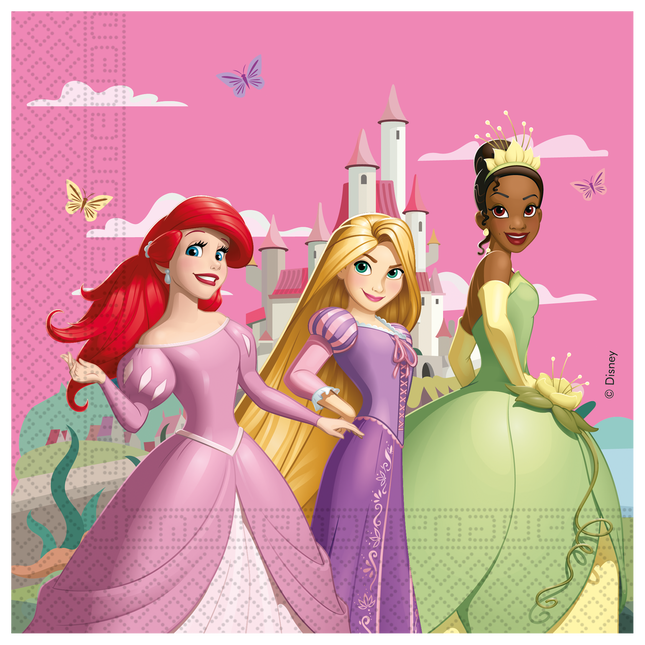 Disney Prinzessinnen Servietten 33cm 20Stück