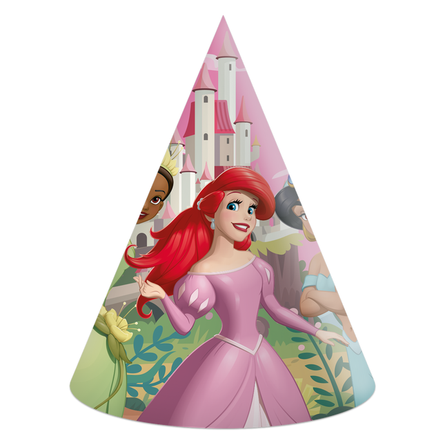Disney Prinzessinnen Party Hüte 6 Stk