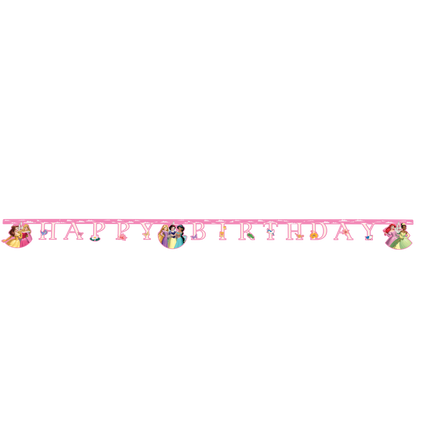 Disney Prinzessinnen Buchstabengirlande Happy Birthday