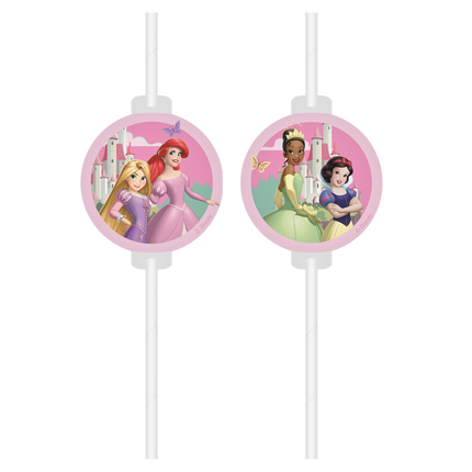 Disney Prinzessinnen Strohhalme 4 Stk