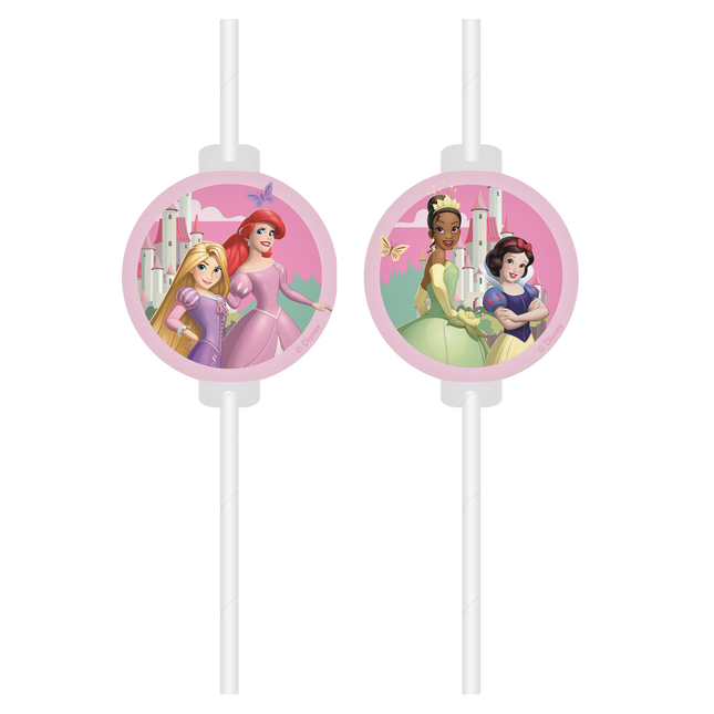 Disney Prinzessinnen Strohhalme 4 Stk