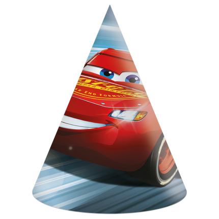 Cars Partyhüte Der Sieg ist mein 6er Pack