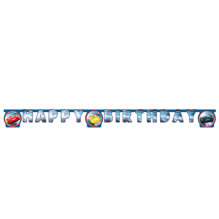 Cars Buchstabenschleuder Happy Birthday