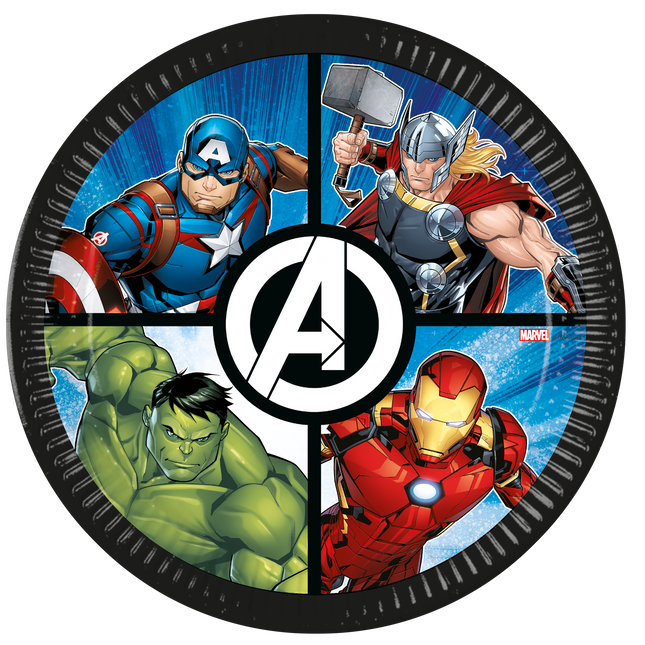 Avengers Teller 8 Stk