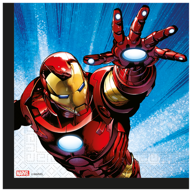 Avengers Servietten 33cm 20Stück
