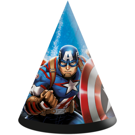 Avengers Party Hüte 6 Stk