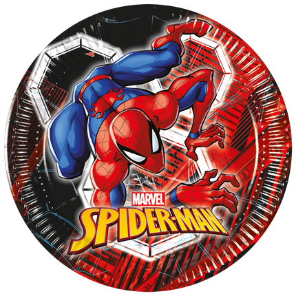 Spiderman Teller 20cm 8Stück