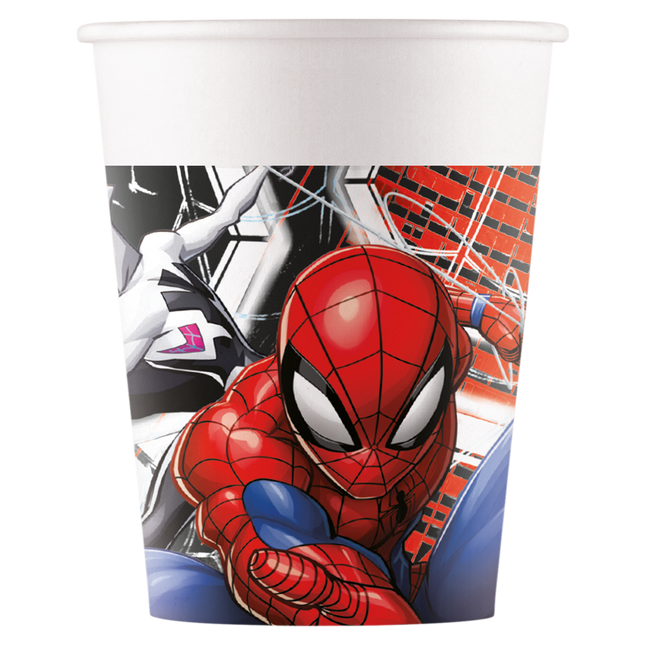 Spiderman Becher 200ml 8 Stk