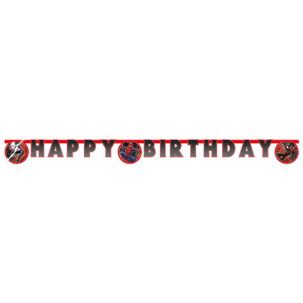 Spiderman Briefschlinge Happy Birthday