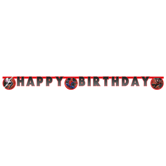 Spiderman Briefschlinge Happy Birthday