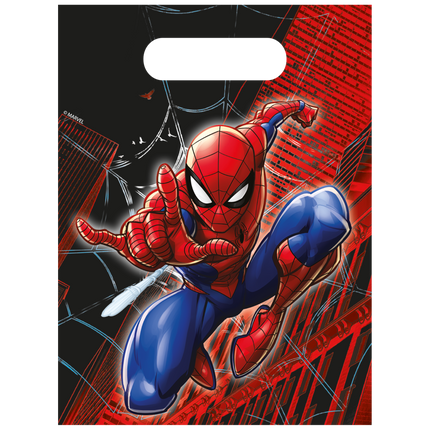 Spiderman Partytüten Papier 4tlg