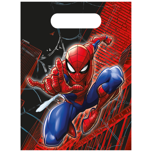 Spiderman Partytüten Papier 4tlg
