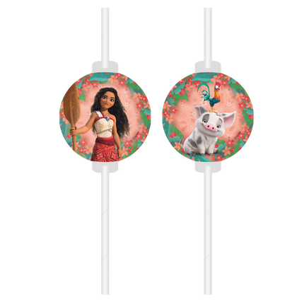 Moana Strohhalme 4 Stk