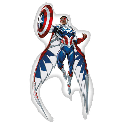 Avengers Helium Ballon Sam Wilson Leer 93cm