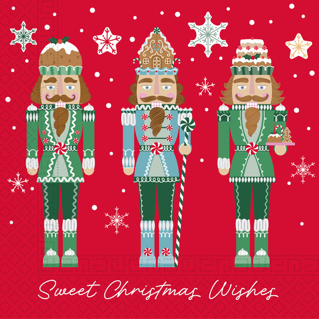 Weihnachtsservietten Süße Weihnachtswünsche 3 Lagen 33cm 20 Stk