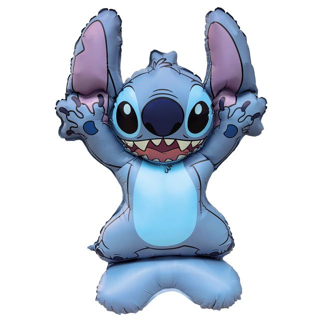 Stitch Helium Ballon Blau Leer 1.03m
