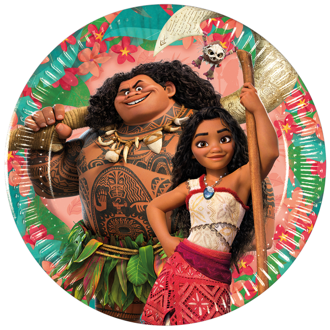 Moana Ii Sailing Spirit Fsc Pappteller Next Generation Medium 20Cm 8St